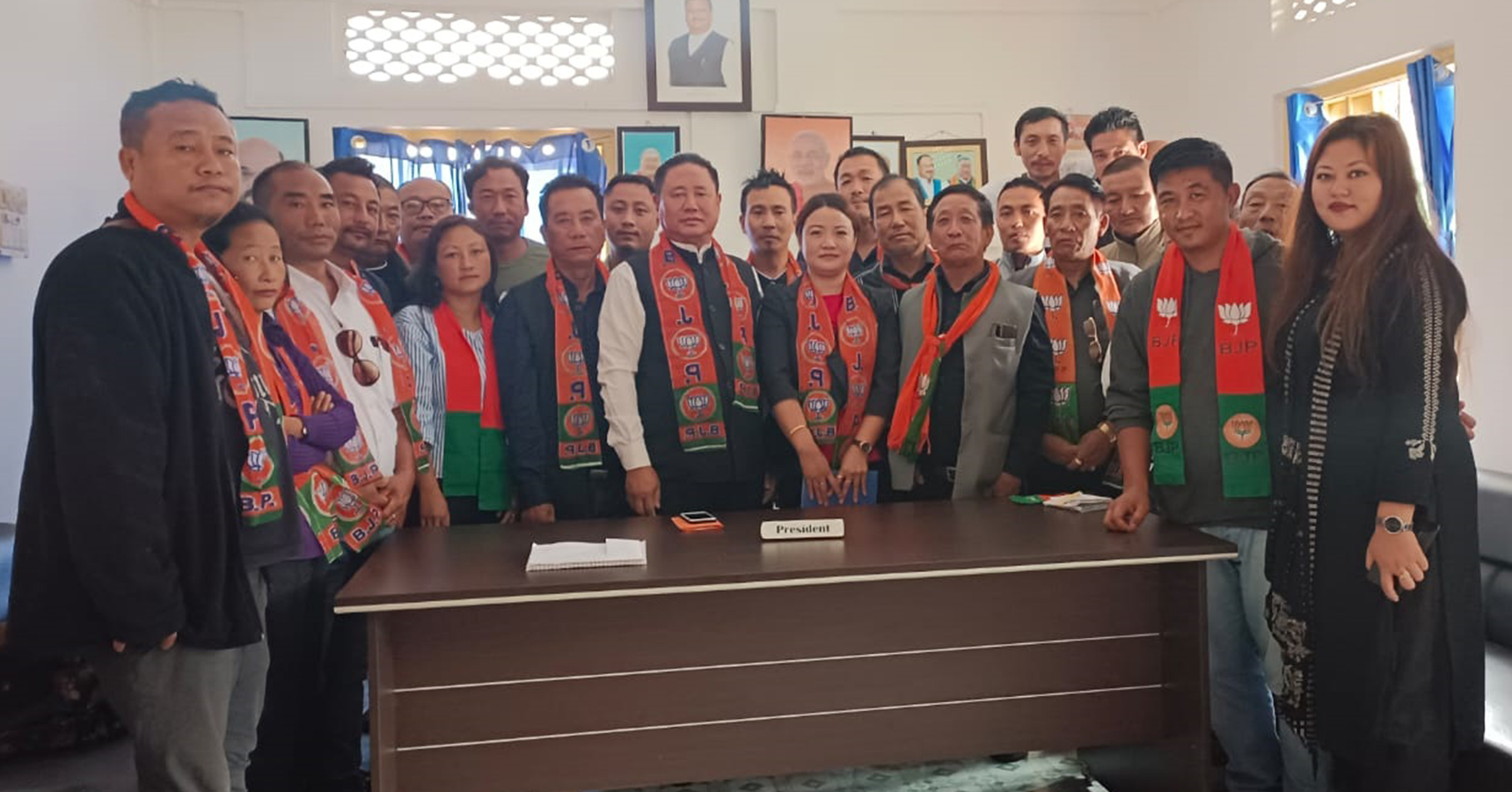 BJP Mkg holds meeting with district in-charge; Bike rally on June 15