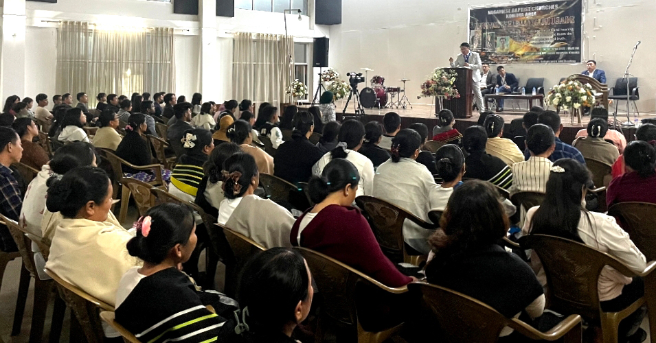 The Nagamese Baptist Churches Kohima Area Revival & Healing Crusade which started on 28 April ended Sunday evening at the APO Hall in Kohima.