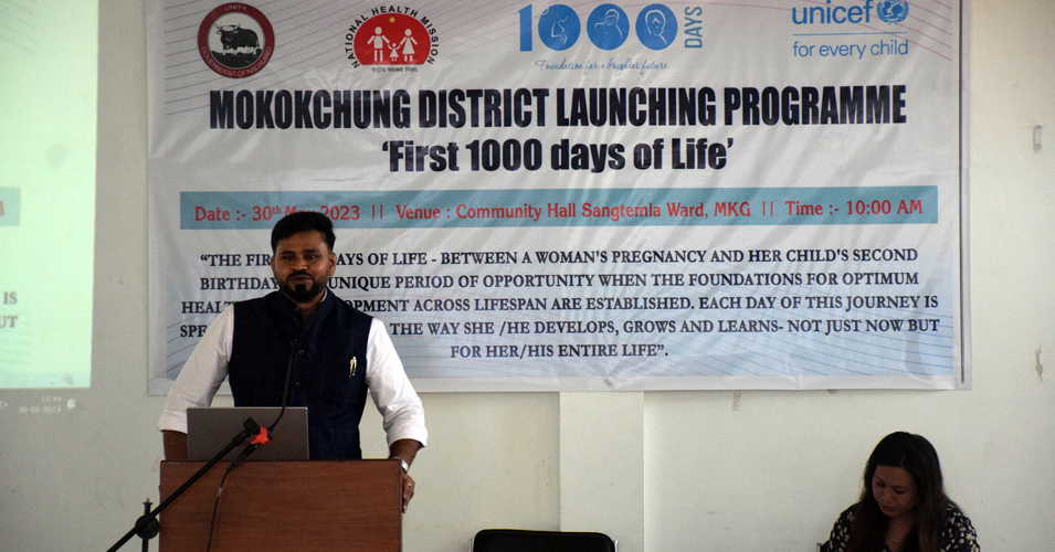 Mokokchung Launches First 1000 days initiative MokokchungTimes