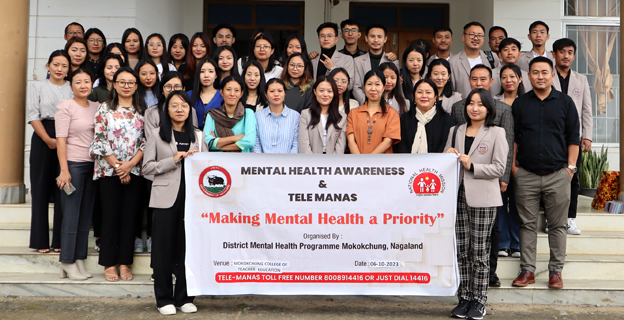 Mental Health Awareness program held at Mokokchung College of Teacher Education