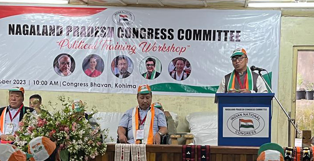 The Nagaland Pradesh Congress Committee conducted a day-long political training workshop on 6 October 2023 at Congress Bhavan in Kohima