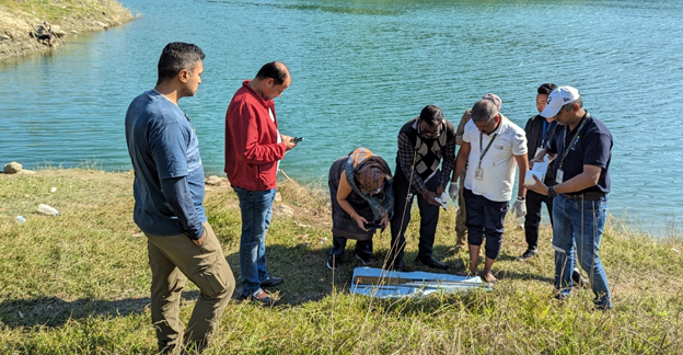 NCSCM Scientists lead groundtruthing survey and strategic meeting in Doyang