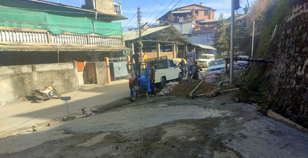 Bayavü Area Panchayat expresses appreciation to Ao community for pothole repairs