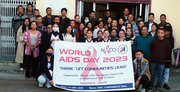 world aids day Mokokchung
