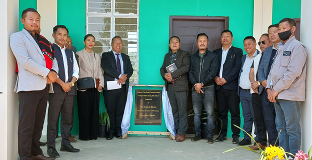 Advisor Khamo inaugurates new classrooms at