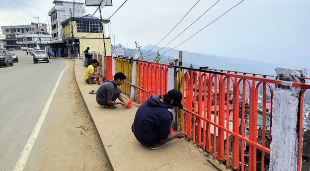 Mokokchung railing