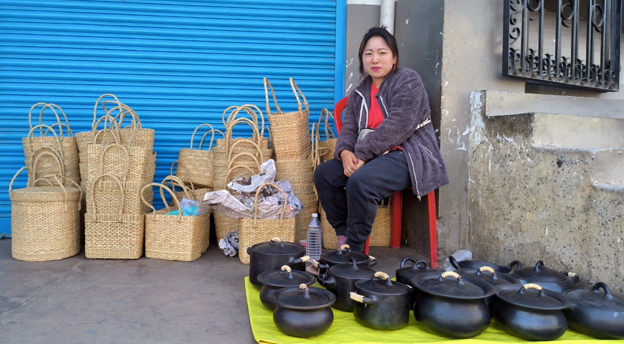 Naga artisan from Ukhrul finds market