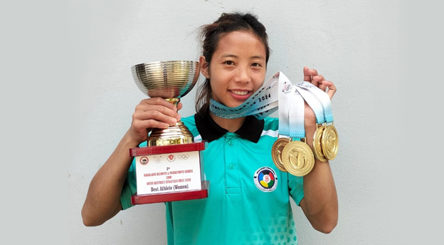 Nagaland athlete Tsuchoi T