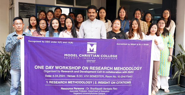 Model christian college kohima workshop