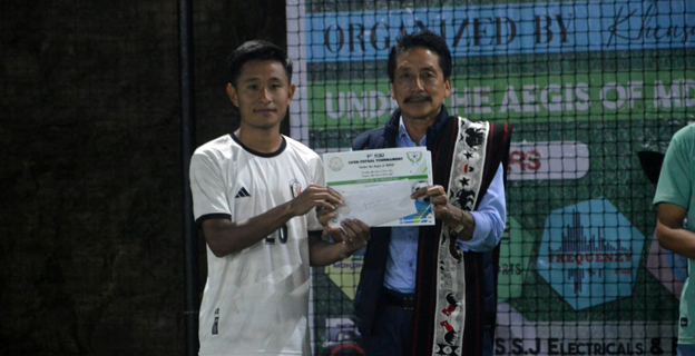 Bapen of Playoff Pursuit FC was the Highest Goal Scorer of the tournament