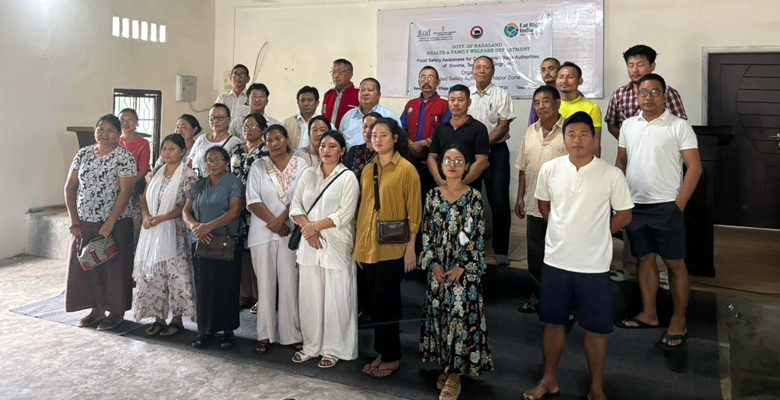 Food safety awareness camp held for Tenyiphe, Singrijan, and Sovima Villages