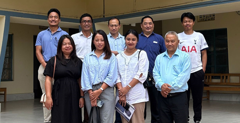 Nagaland CCA Forum members along with Clark Theological College (CTC) Principal and faculty after a co-ordination meeting on 11 June 2024 at CTC, Aolijen, Mokokchung.