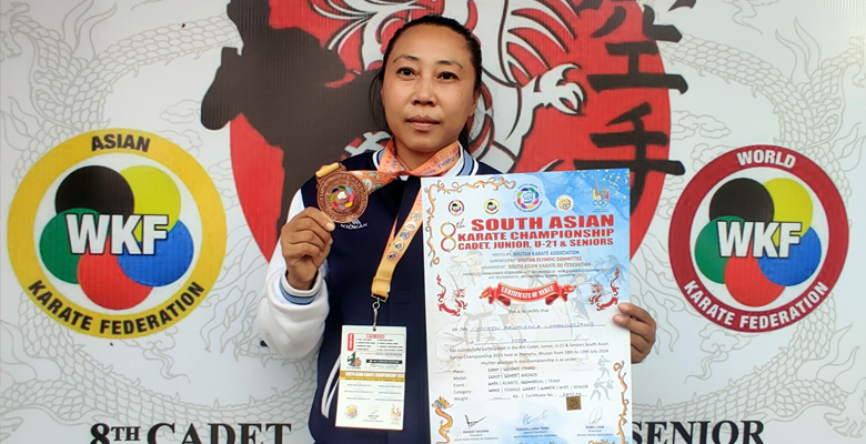 Akumienla makes history at South Asian Karate Championship Nagaland