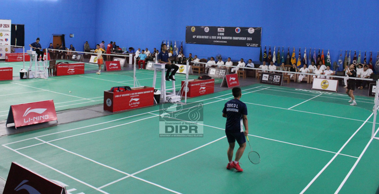 Li-Ning 46th Inter-District & State Badminton Championship kicks off in Chümoukedima