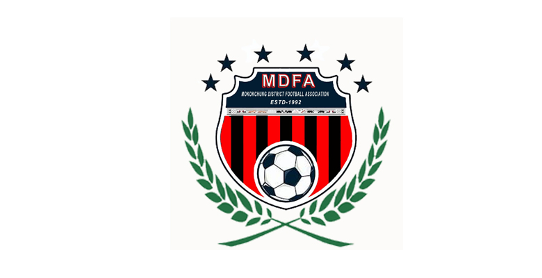 MDFA Mokokchung football logo