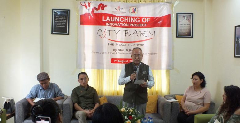 City Barn - The Health Centre launched in Kohima to support youth wellbeing