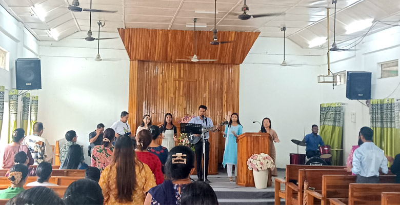 Dimapur Town Nepali Baptist Church Women’s Ministry celebrates Thanksgiving program