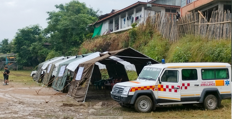 Relief camp established in Tuensang amid crisis