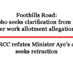 Foothills Road: Sümi Hoho seeks clarification from NFHRCC over work allotment allegations; Demands apology for remarks against Aye