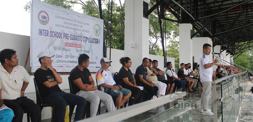 Pre-Subroto Cup Cluster-1 kicks off at Chümoukedima