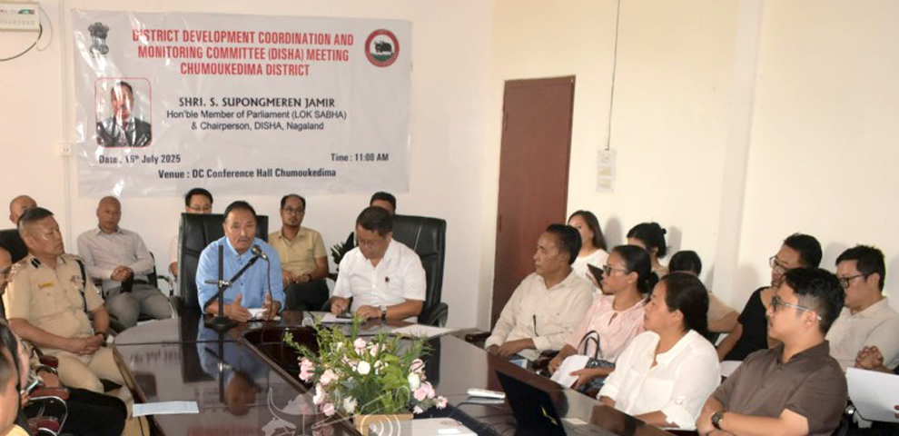 97 central schemes under scanner as DISHA meets in Chumoukedima after long hiatus