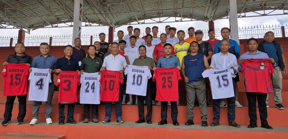 Kohima unveils its kit