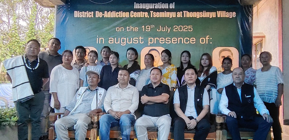 De-addiction Centre launched in Tseminyu