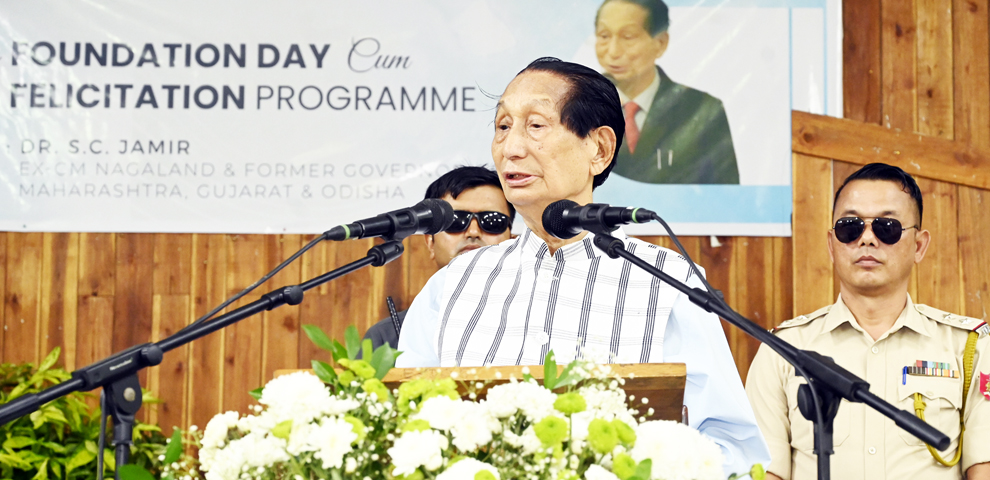Dimapur Government College marks 59th Foundation Day SC Jamir