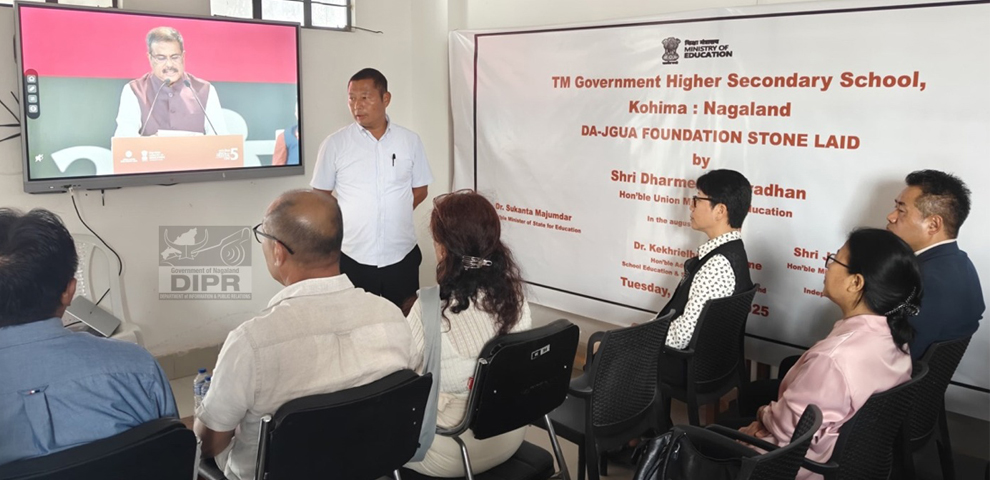 Nagaland gets 10 PM SHRI Schools, 23 new hostel projects under NEP 2020 and DAJGUA Scheme