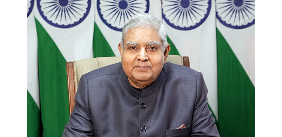 Vice President Dhankhar resigns citing health reasons
