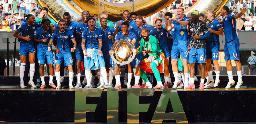 Chelsea defeated Paris Saint-Germain 3–0 to lift the FIFA Club World Cup 2025 at MetLife Stadium.