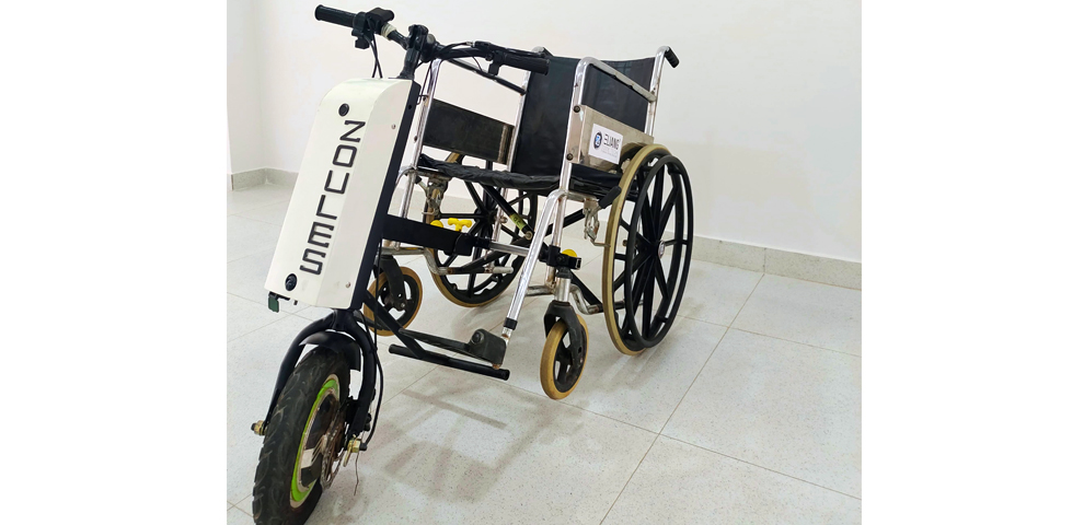 wheelchair ZOULES prototype Dimapur