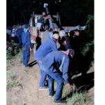 After two days of grueling work, 66 KV Mokokchung-Tuli transmission line restoration completed