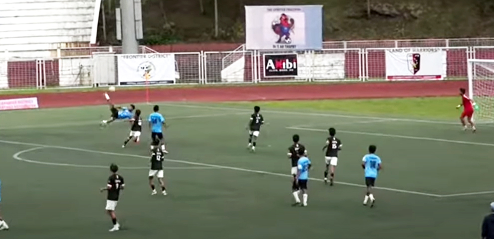 Ayenmongba hat-trick helps Tuensang secure 3–0 win over Zunheboto