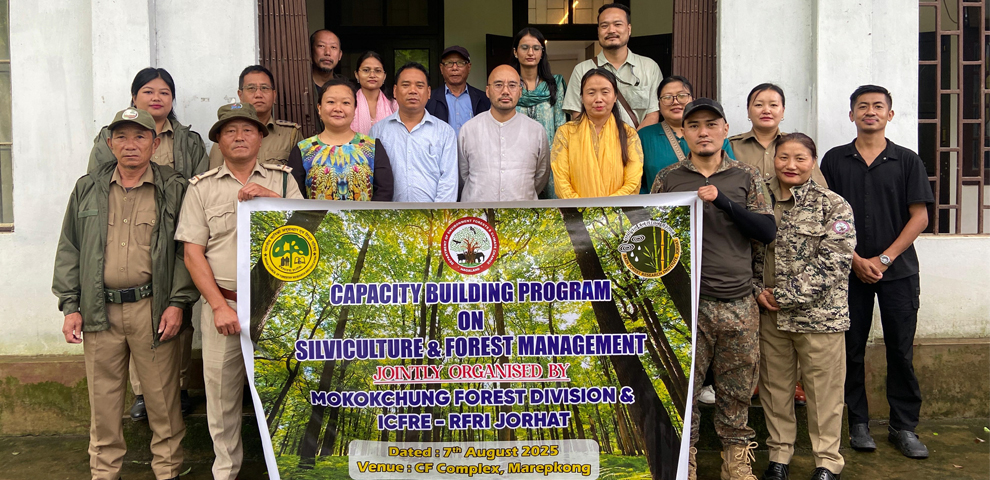 Capacity Building Program on Silviculture and Forest Management held in Mokokchung