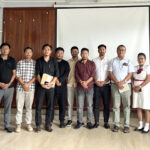 Leaders of the Chang Wedoshi Setshang (CWS) and officials of the District Hospital Tuensang after their meeting on 24 July.