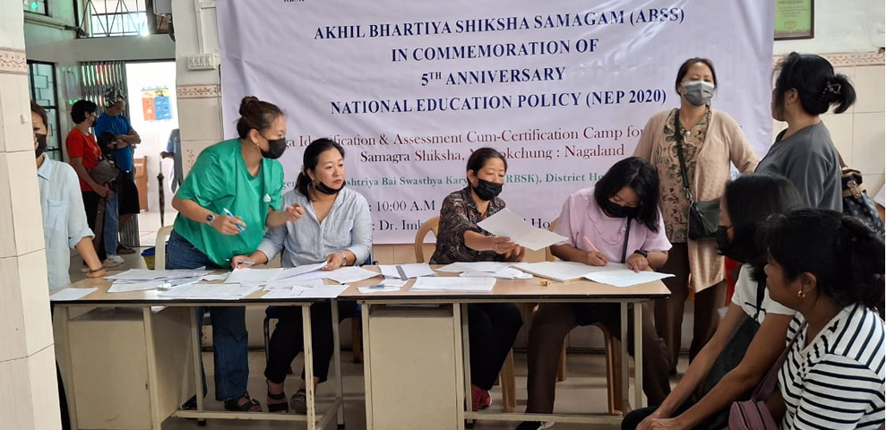 Mega Health Camp screens 160 Children with Special Needs in Mokokchung