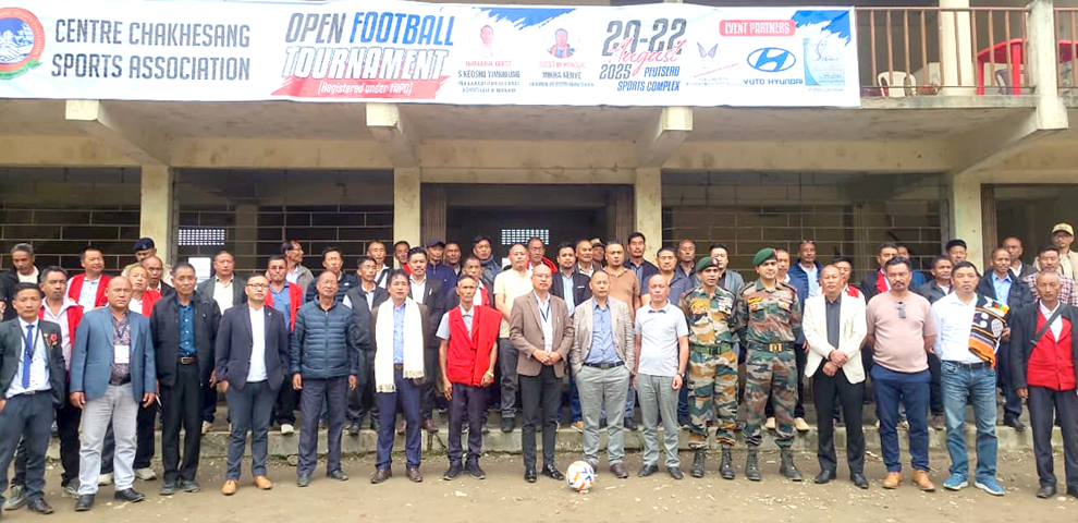 Pfutsero hosts 1st CCSA Open Football Tournament 2025