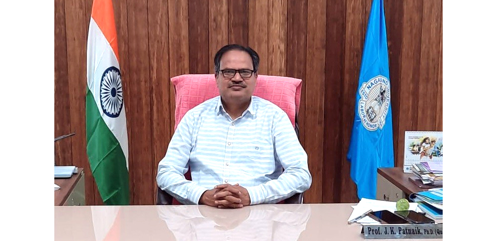 Prof JK Patnaik, Vice Chancellor of Nagaland University