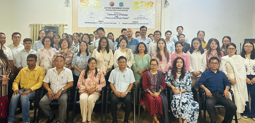 State-Level Seminar at DGC stresses pedagogy and culture in Naga context