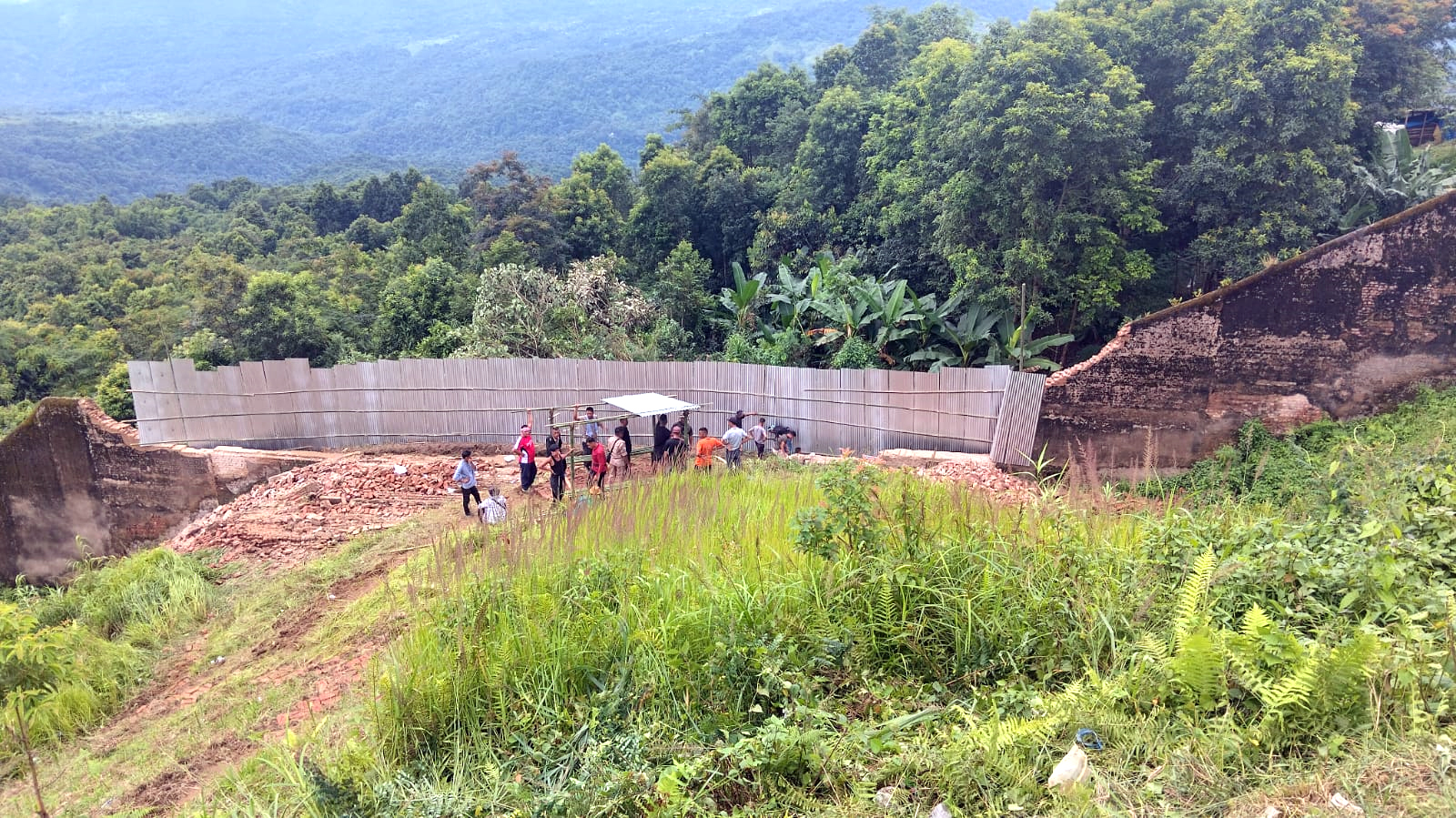 jail wall Mokokchung District