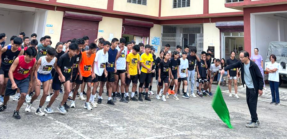 red run marathon mokokchung