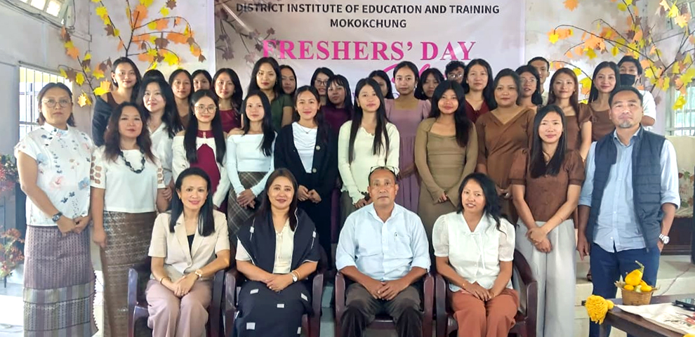 DIET Mokokchung welcomes 27 freshers at “Autumn Glow”