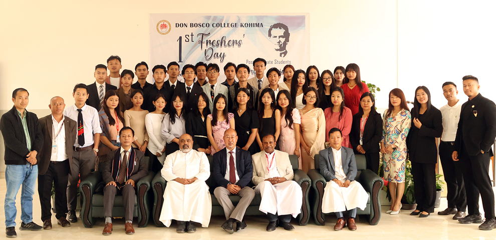 Don Bosco College Kohima holds 1st MA Fresher’s Day