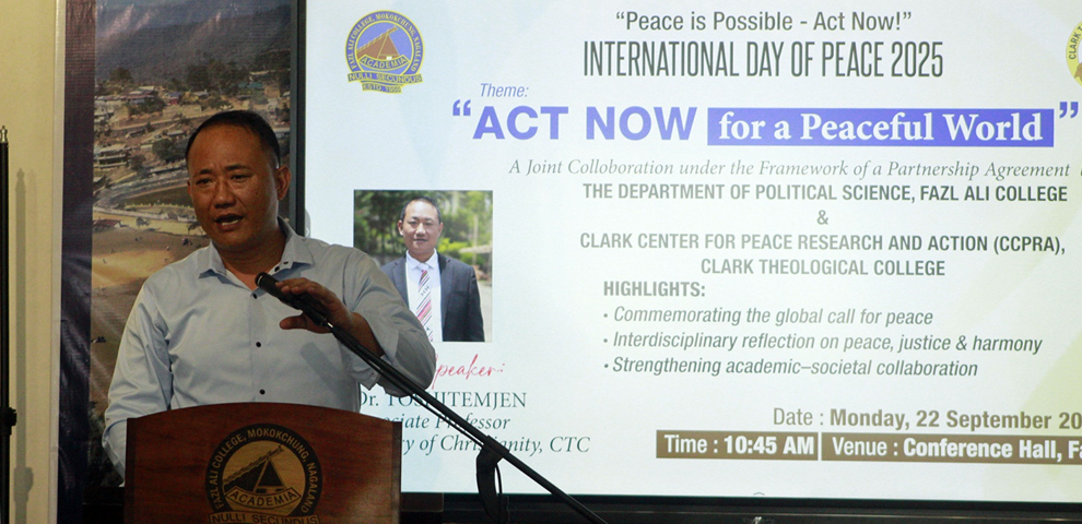 FAC hosts peace talk, urges students