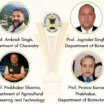 Four Nagaland University faculty named among World’s Top 2 Percent Scientists by Stanford