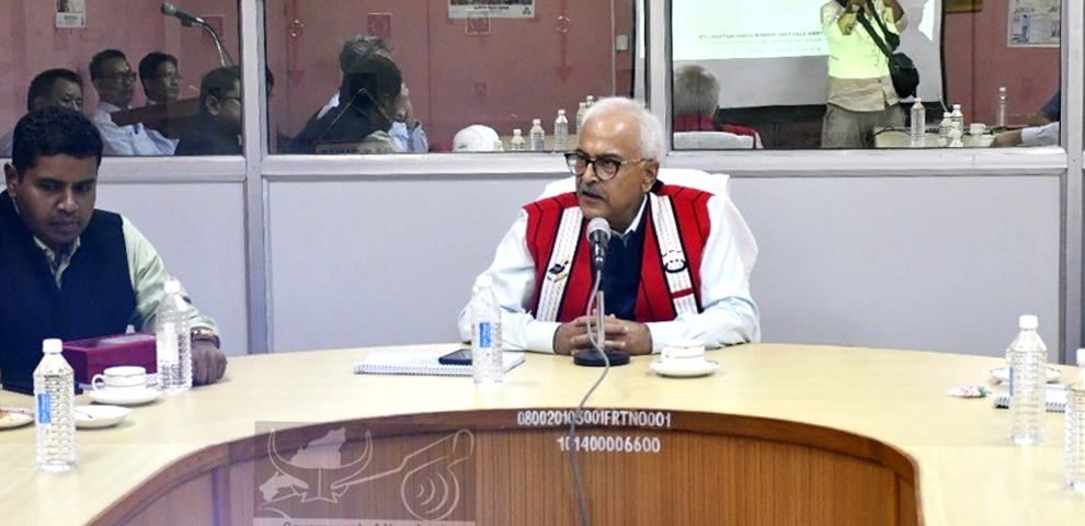 Governor Ajay Kumar Bhalla visits Wokha and Doyang to review developmental projects