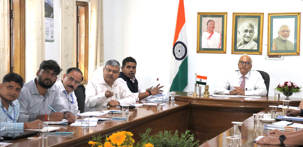 Governor Bhalla reviews NH-29 works
