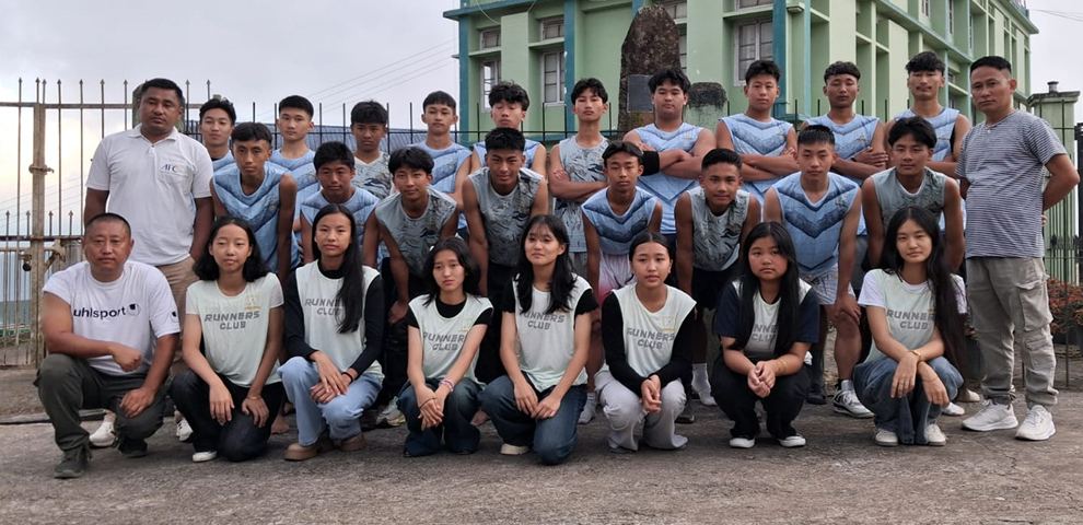 KDAA launches official jersey for 
2nd Nagaland Junior Athletics Meet