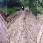 Alleged site of the Pungren–Mimi to Fakim road project in Kiphire, where RTI findings and on-ground verification suggest that the Rs 7.27 crore road exists only on paper. (Photo courtesy: Tsumongthong Yim)